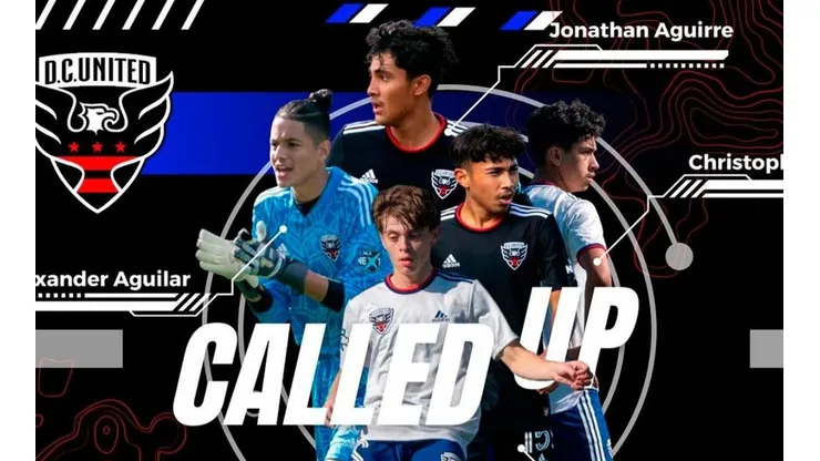 DC United confirma salvadoreños citados para Premundial Sub-17