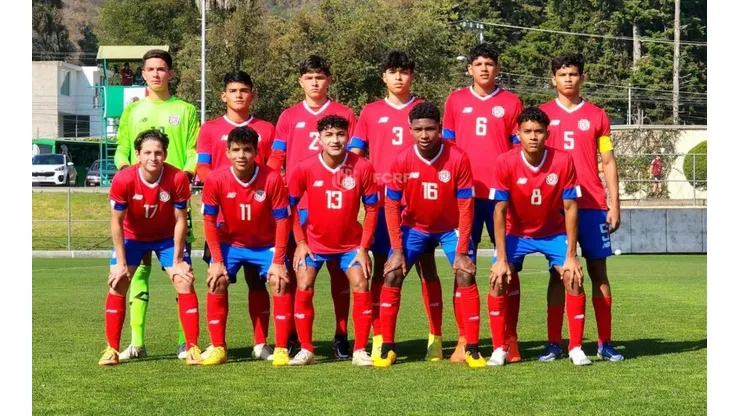 Selección Sub-17 Masculina de Costa Rica hará el campamento de preparación en España.
