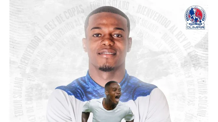 Edwin Solany se incorporó al conjunto albo por 3 años (Olimpia)
