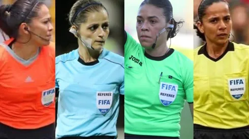 Las árbitras centroamericanas que estarán en el Mundial.