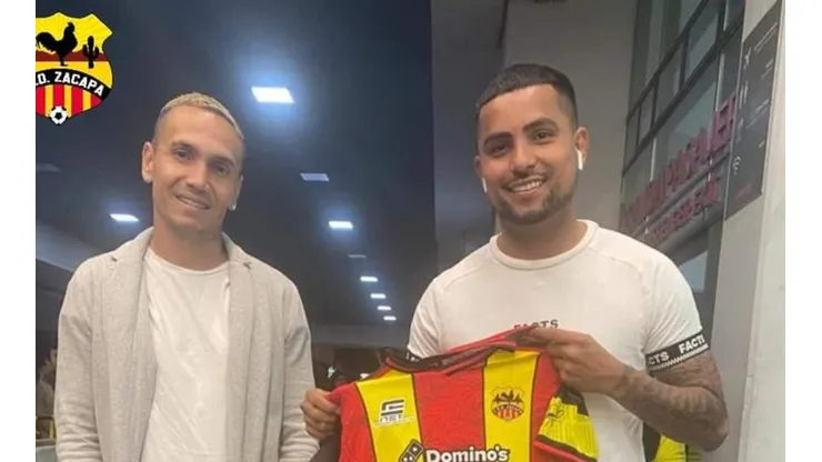 Frank Zamora firmó con el CSD Zacapa de Guatemala.