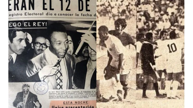 Pelé visitó Guatemala tres veces