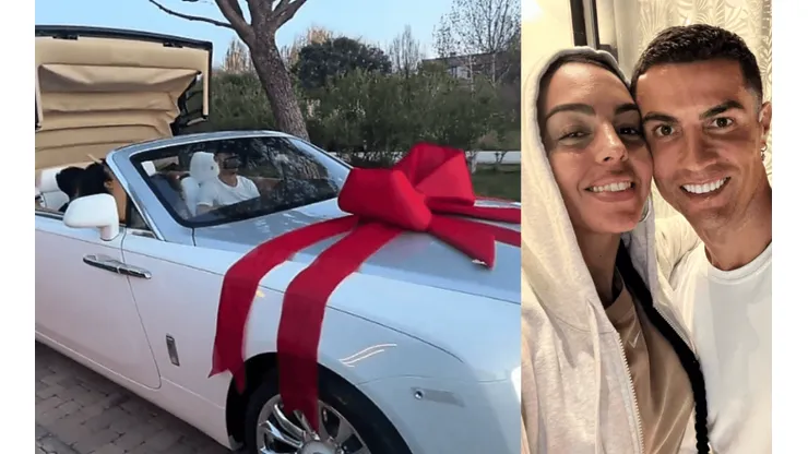 Tremendo regalo recibió CR7 esta Navidad