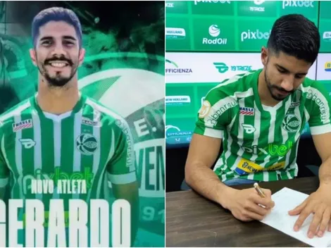 Gerardo Gordillo inició su aventura en el futbol de Brasil