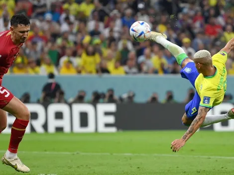 Richarlison recibe el premio al Mejor Gol de Qatar 2022