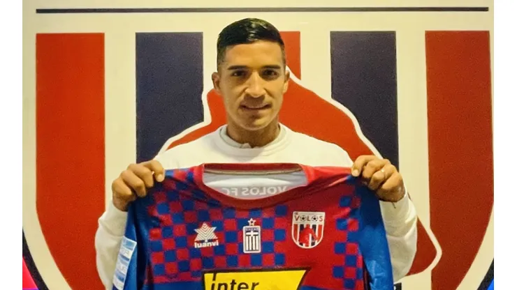 Michaell Chirinos fue presentado en el Volos FC de la Superliga de Grecia.
