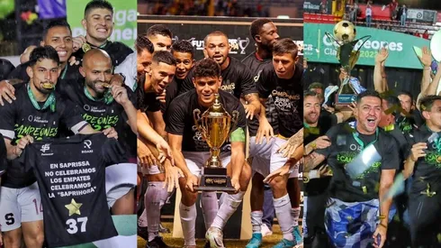 Los campeones del 2022 en el fútbol de Costa Rica.