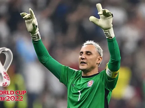 Keylor Navas aparece en Top 10 del Mundial de Qatar 2022
