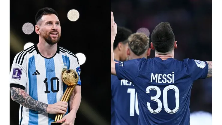 Messi viene de coronarse campeón del mundo. Ahora, deberá culminar su temporada con el PSG, donde buscará alcanzar la Champions.
