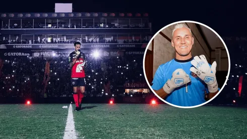 Navas le dedicó unas sentidas palabras a su amigo y compañero, Bryan Ruiz