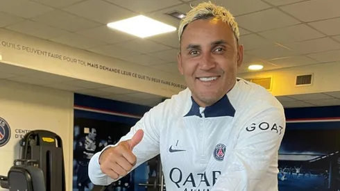Keylor Navas volvió a los entrenamientos del PSG.