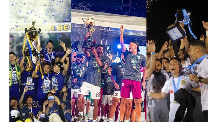 ¡Reyes de Centroamérica! Todos los campeones en el segundo semestre del 2022.