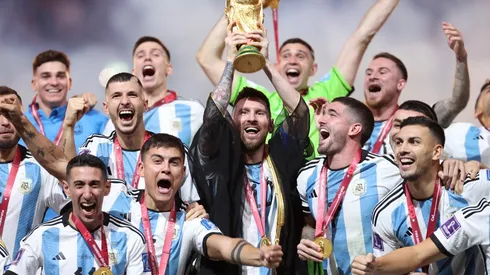 Tras la tanda de penales que quedó 4-2, la albiceleste se coronó campeona del Mundo.