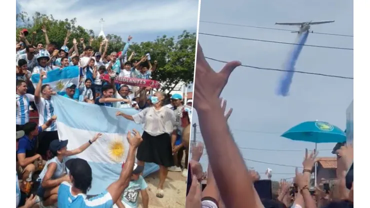 Panameños festejaron a lo grande la victoria de Argentina