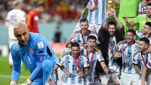 El mensaje de Keylor Navas tras el título de Argentina en Qatar 2022.