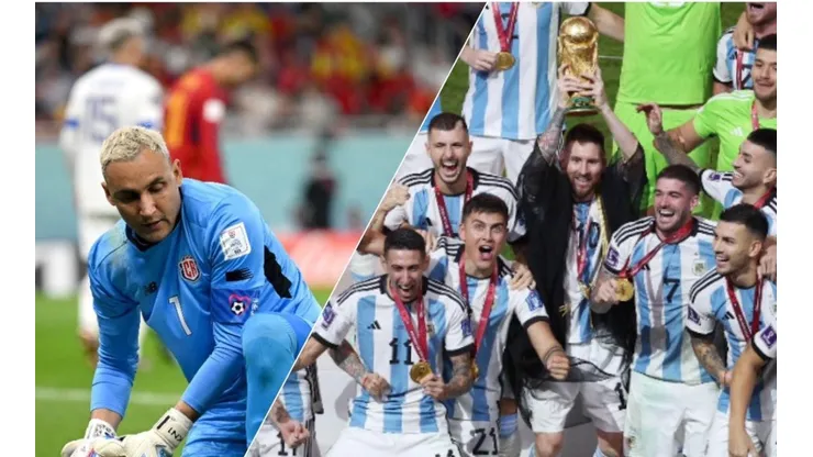 El mensaje de Keylor Navas tras el título de Argentina en Qatar 2022.