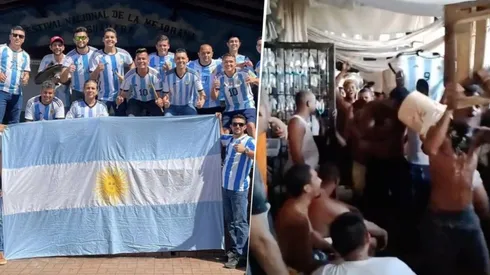 Panameños se visten de Albiceleste para Qatar 2022