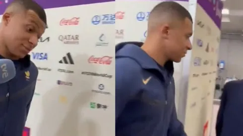 La reacción de Mbappé cuando le preguntaron por Messi [VIDEO]