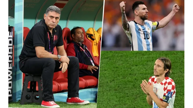 Luis Fernando Suárez se refirió a Argentina y Croacia