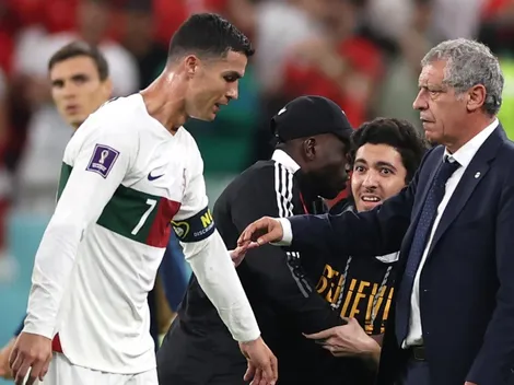 Fernando Santos no se arrepiente de haber dejado en el banco a Cristiano Ronaldo
