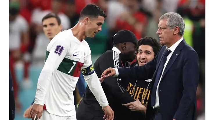 Fernando Santos no se arrepiente de haber dejado en el banco a Cristiano Ronaldo