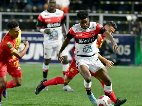 Con un hombre menos, Alajuelense empata ante Herediano en la ida de semifinal del Torneo de Copa