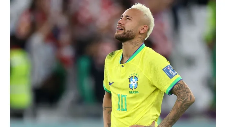 Neymar se encuentra “destruido” por la eliminación de Brasil