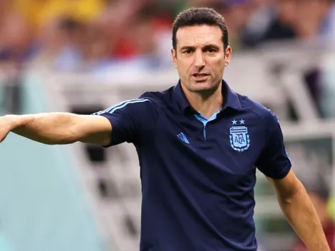 Scaloni se enojó con la prensa por filtrar información