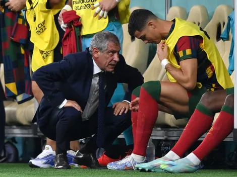 Fernando Santos revela lo que le dijo a Cristiano cuando fue suplente