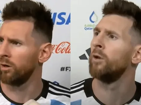 Se revela a quién le dijo "bobo" Lionel Messi tras eliminar a Países Bajos