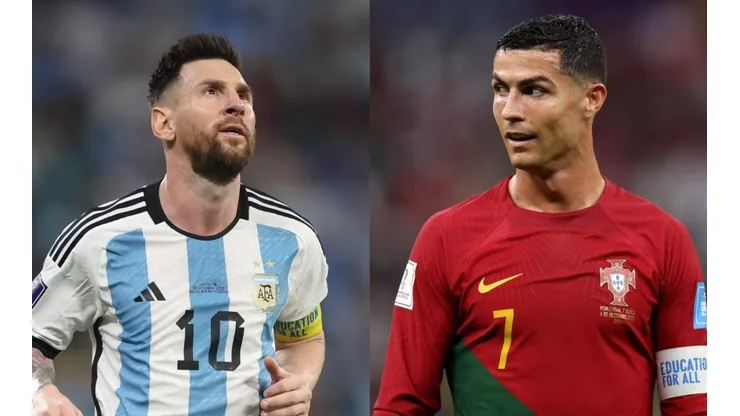 Los números de Lionel Messi y Cristiano Ronaldo en lo que va de Mundial