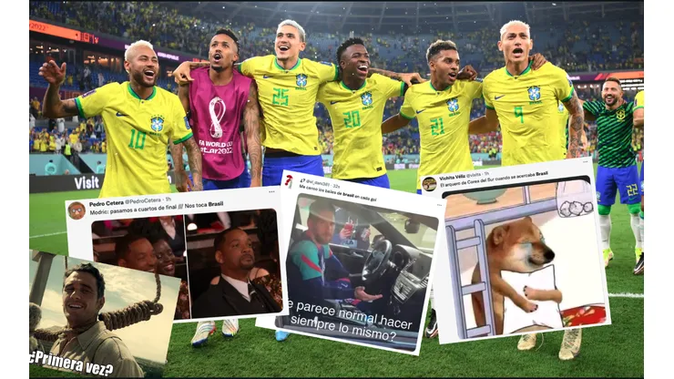 Los memes de la goleada de Brasil no faltaron