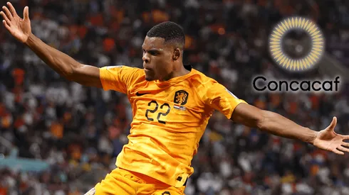 Qatar 2022: Denzel Dumfries, la estrella que debutó en Concacaf y rompió un record en la historia de los Mundiales.