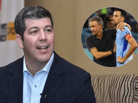 Fernando Palomo se burla de Luis Enrique tras la eliminación de España