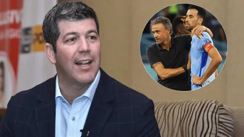 Fernando Palomo se burla de Luis Enrique tras la eliminación de España del Mundial.