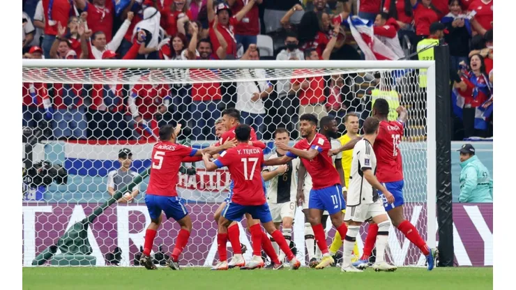 Costa Rica dio la pele pero al final no le alcanzó ante Alemania, dice adiós a Qatar (Getty)