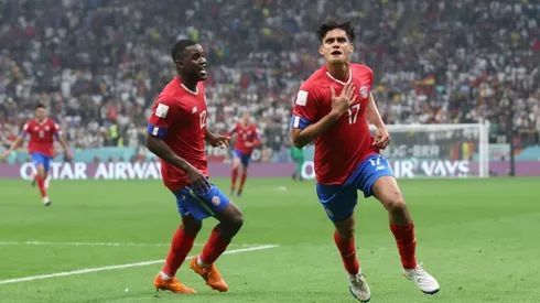 Yeltsin Tejeda, anotador del primer tanto costarricense (Getty)