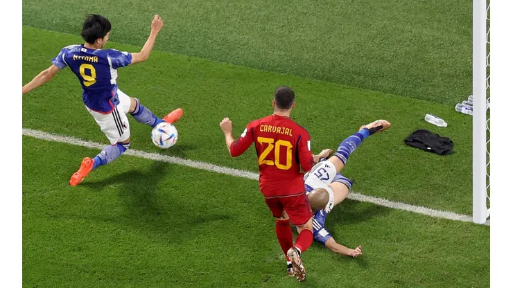 FIFA aclara detalles por qué fue válido el gol de Japón ante España