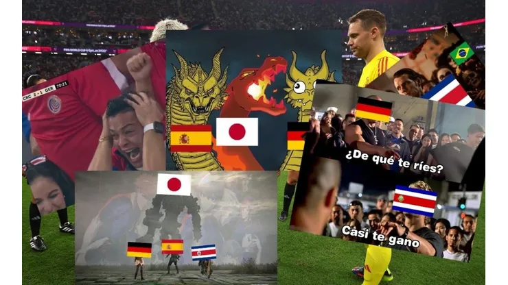 Alemania y Costa Rica eliminados de la Copa del Mundo: los mejores memes de la jornada
