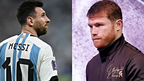 Canelo Álvarez amenaza a Lionel Messi: "Que le pida a Dios que no me lo encuentre"