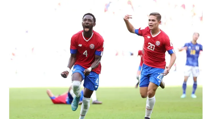 Keysher Fuller se convirtió en héroe al anotar el gol del triunfo tico ante Japón (Getty)