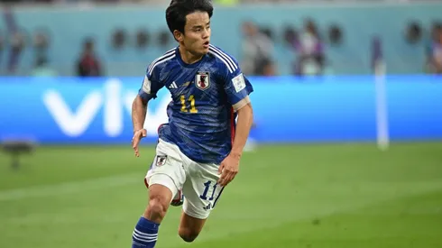 Takefusa Kubo comparó el gane de Costa Rica con el triunfo nipón ante Alemania (Getty)