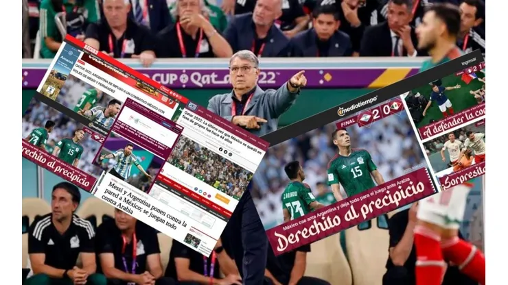 La prensa de México destruyó al Tri luego de la derrota ante Argentina