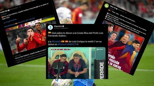 Reacción de los medios internacionales tras el ridículo de Costa Rica ante España