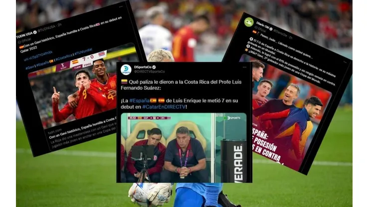 Reacción de los medios internacionales tras el ridículo de Costa Rica ante España