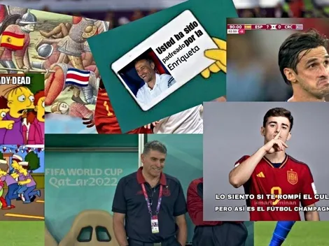 Los memes destrozaron a Costa Rica en redes tras el papelón ante España