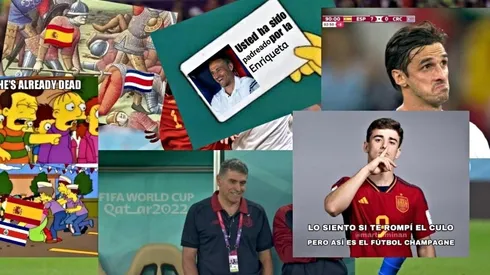 Los memes destrozaron a Costa Rica en redes tras el ridículo ante España