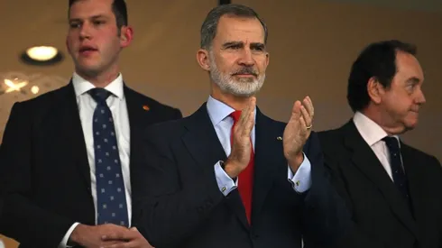 El Rey de España, Felipe VI estuvo invitado al juego entre España y Costa Rica este miércoles en Qatar (Getty)