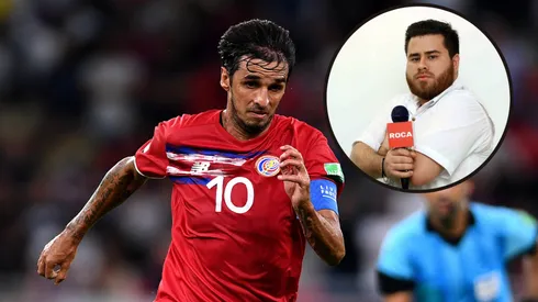 Bryan Ruiz fue criticado por el periodista hondureño Gustavo Roca