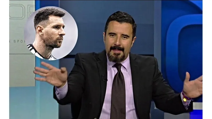 Periodista chapín Álvaro Morales, llamó "pecho frío" a Lionel Messi [VIDEO]
